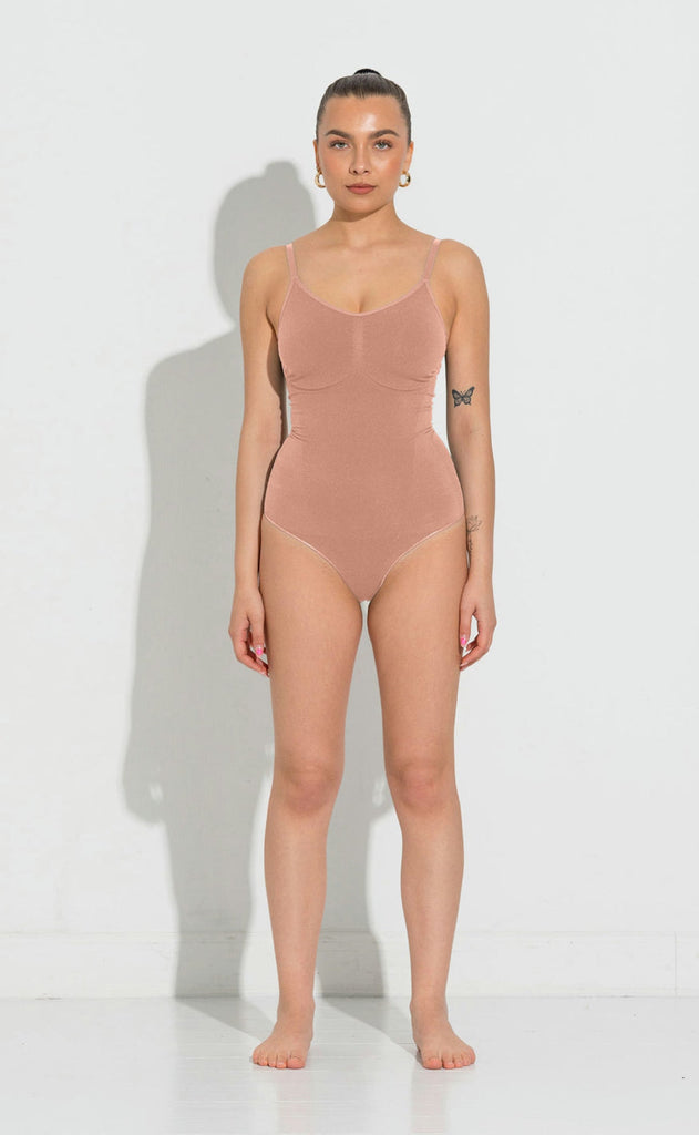 Lykkeland Ateliér Bodysuit - Coco - Tan