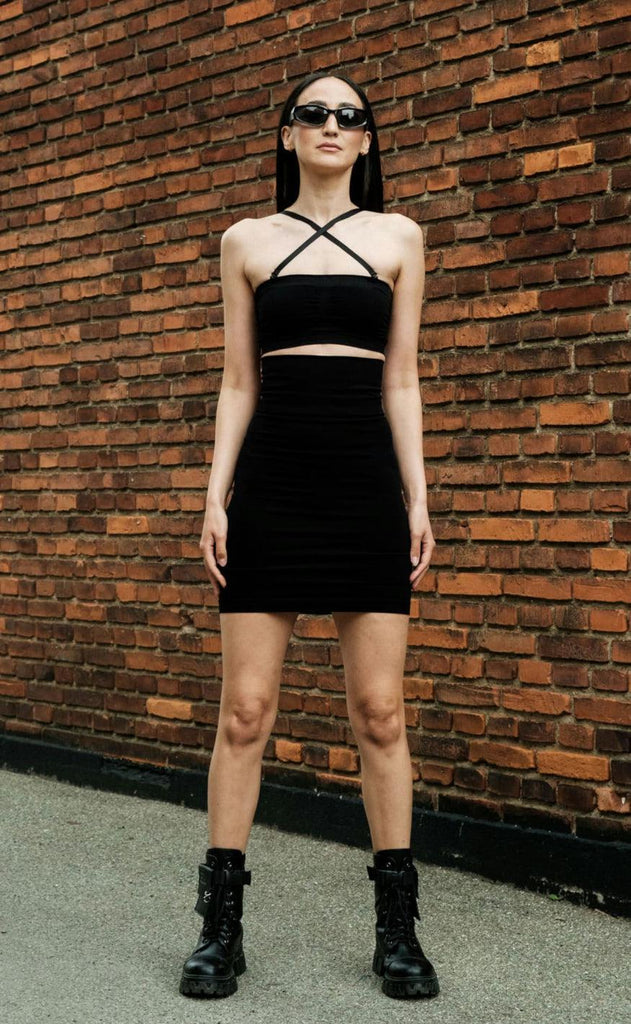 Lykkeland Ateliér Top - Bandau - Black