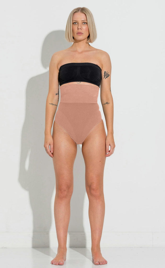 Lykkeland Ateliér Trusse - High Waist - Tan