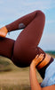 MKxH2O Leggings - Long Tights - Dark Brown