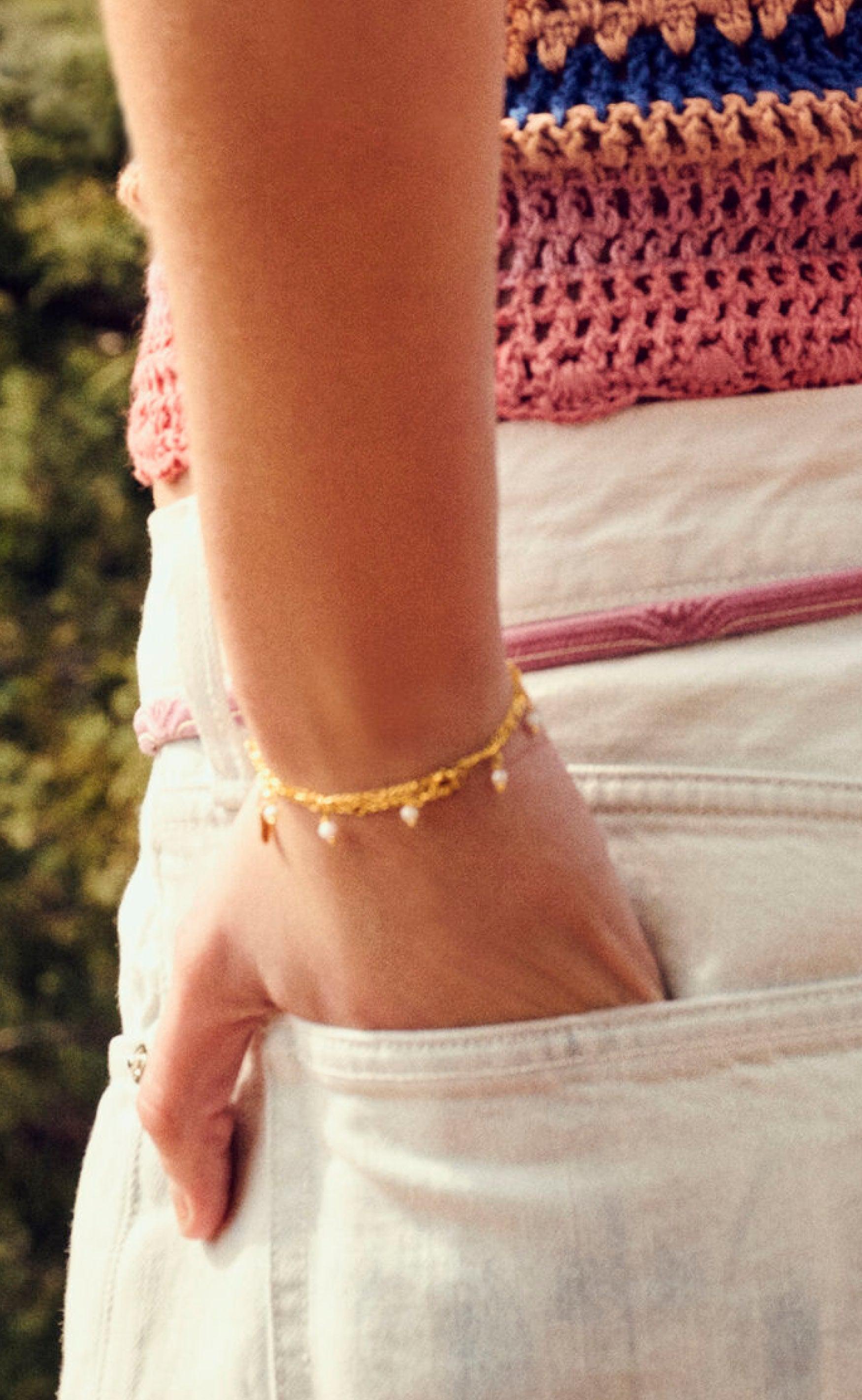 Maanesten Armbånd - Lula - Gold Colour