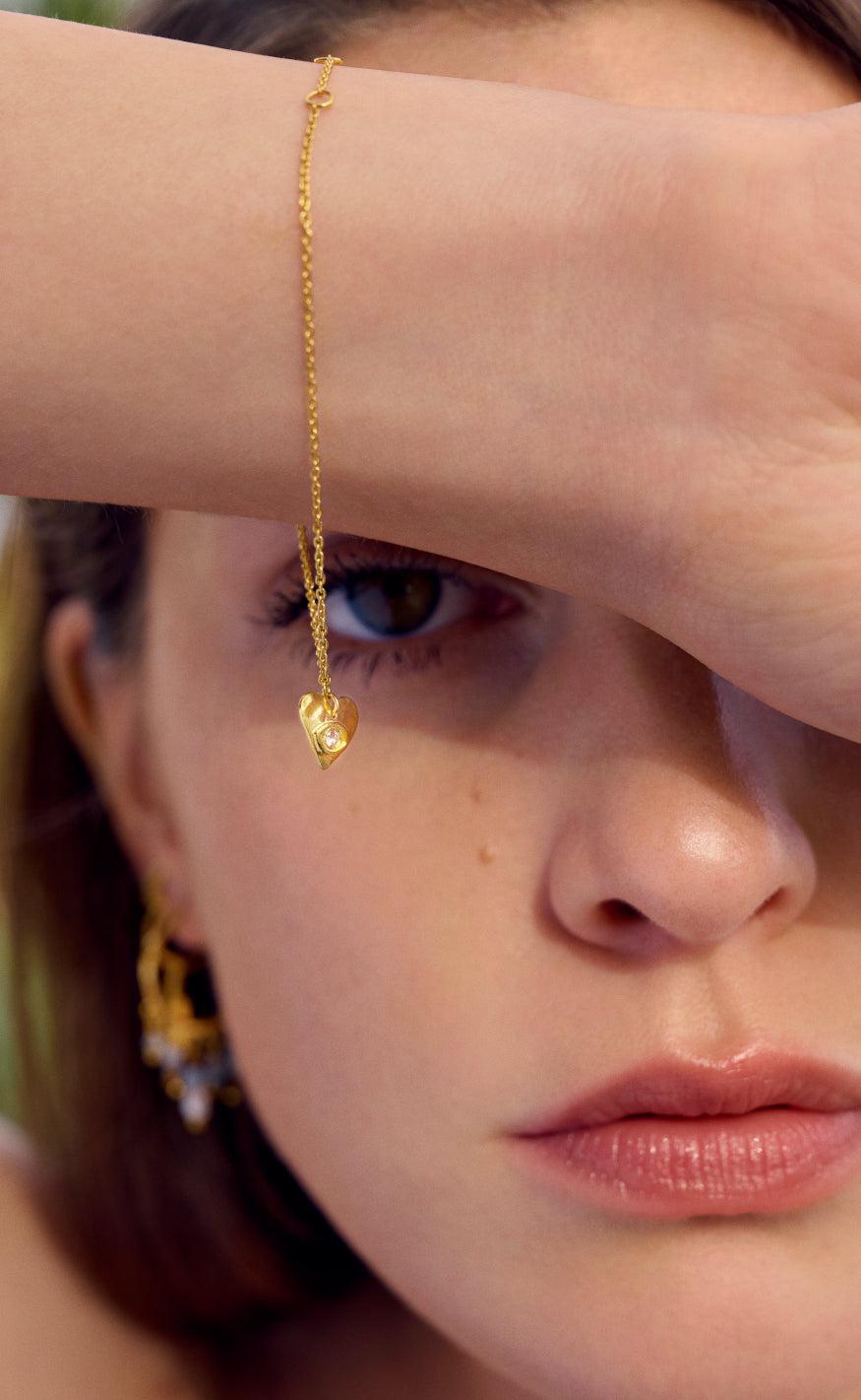 Maanesten Armbånd - Stacia - Gold Colour