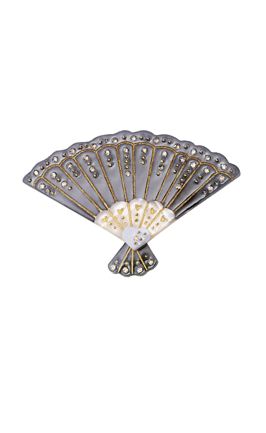 Maanesten Broche - Ili - Black
