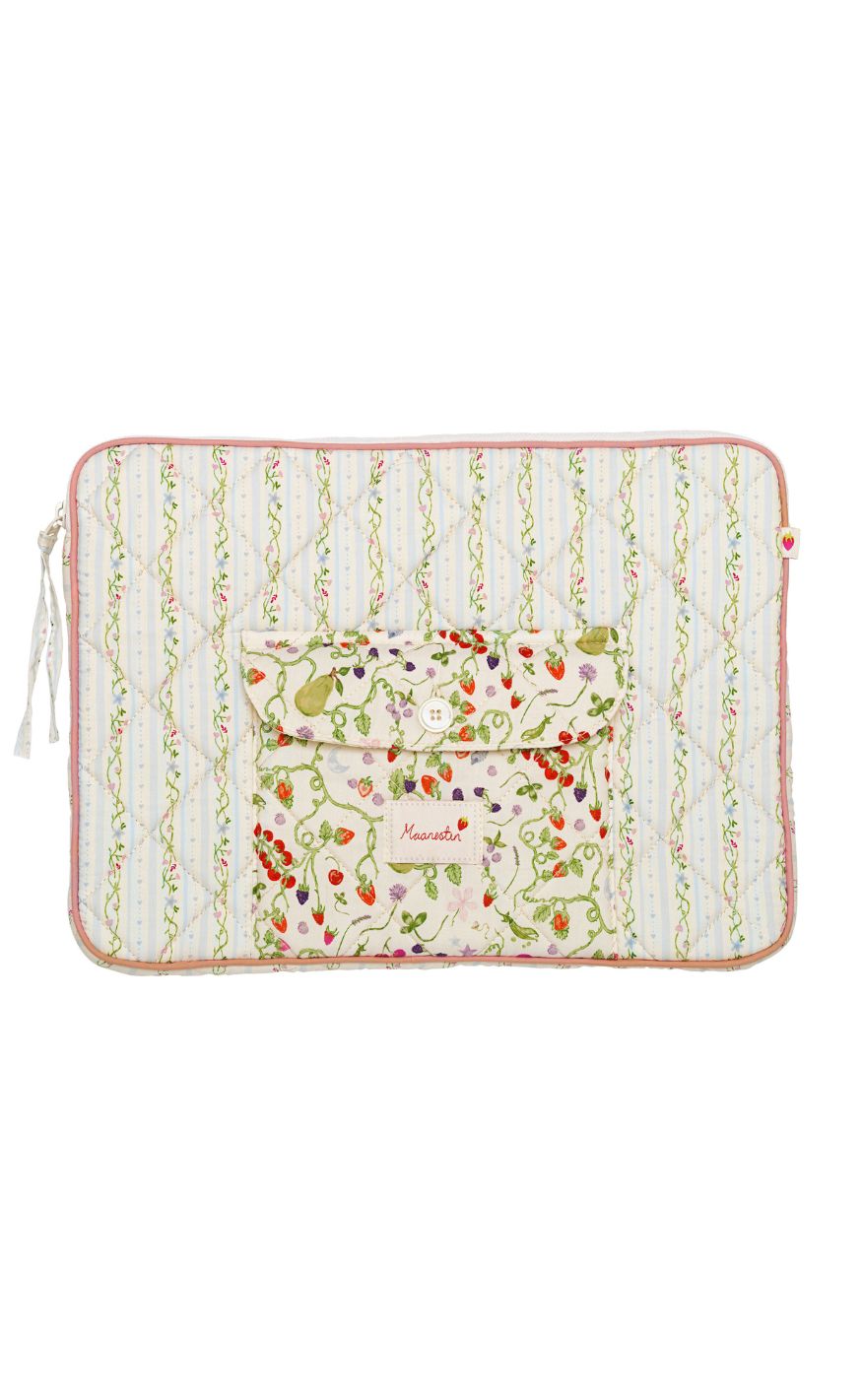 Maanesten Computer Sleeve - Alesea - Summer Stripes Blue