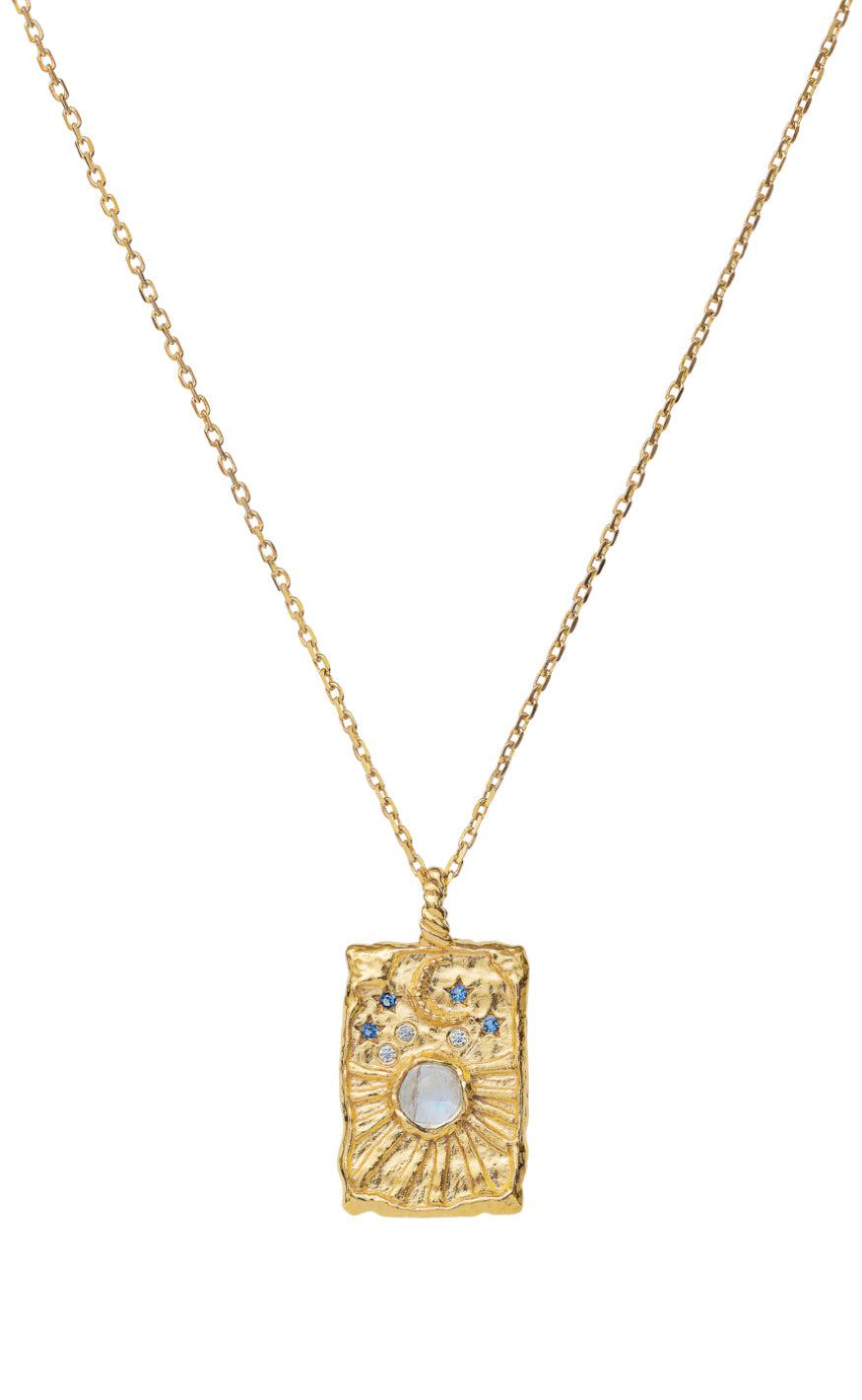 Maanesten Halskæde - Aylin - Gold Colour