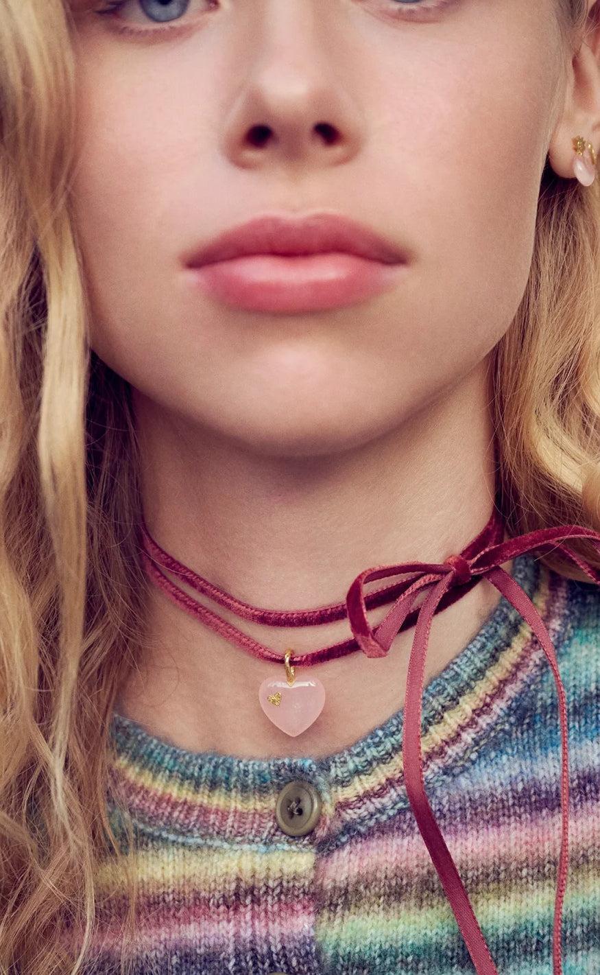 Maanesten Halskæde - Choker - Love
