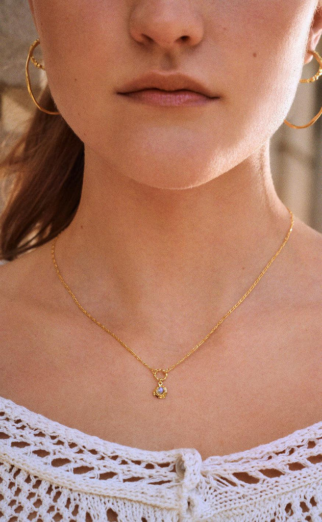 Maanesten Halskæde - Dorith - Gold Colour