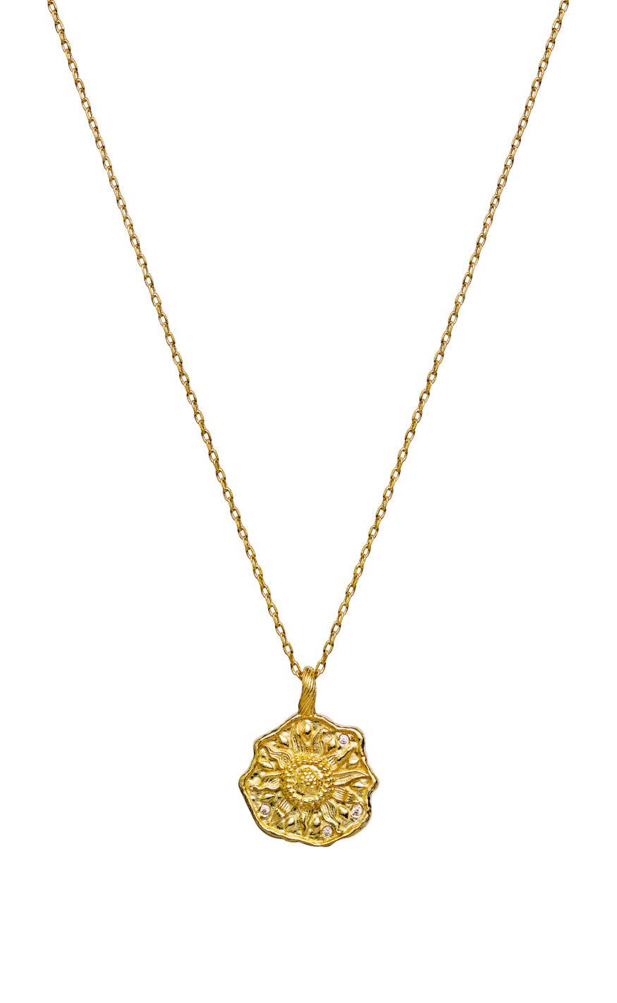 Maanesten Halskæde - Kaisa - Gold Colour
