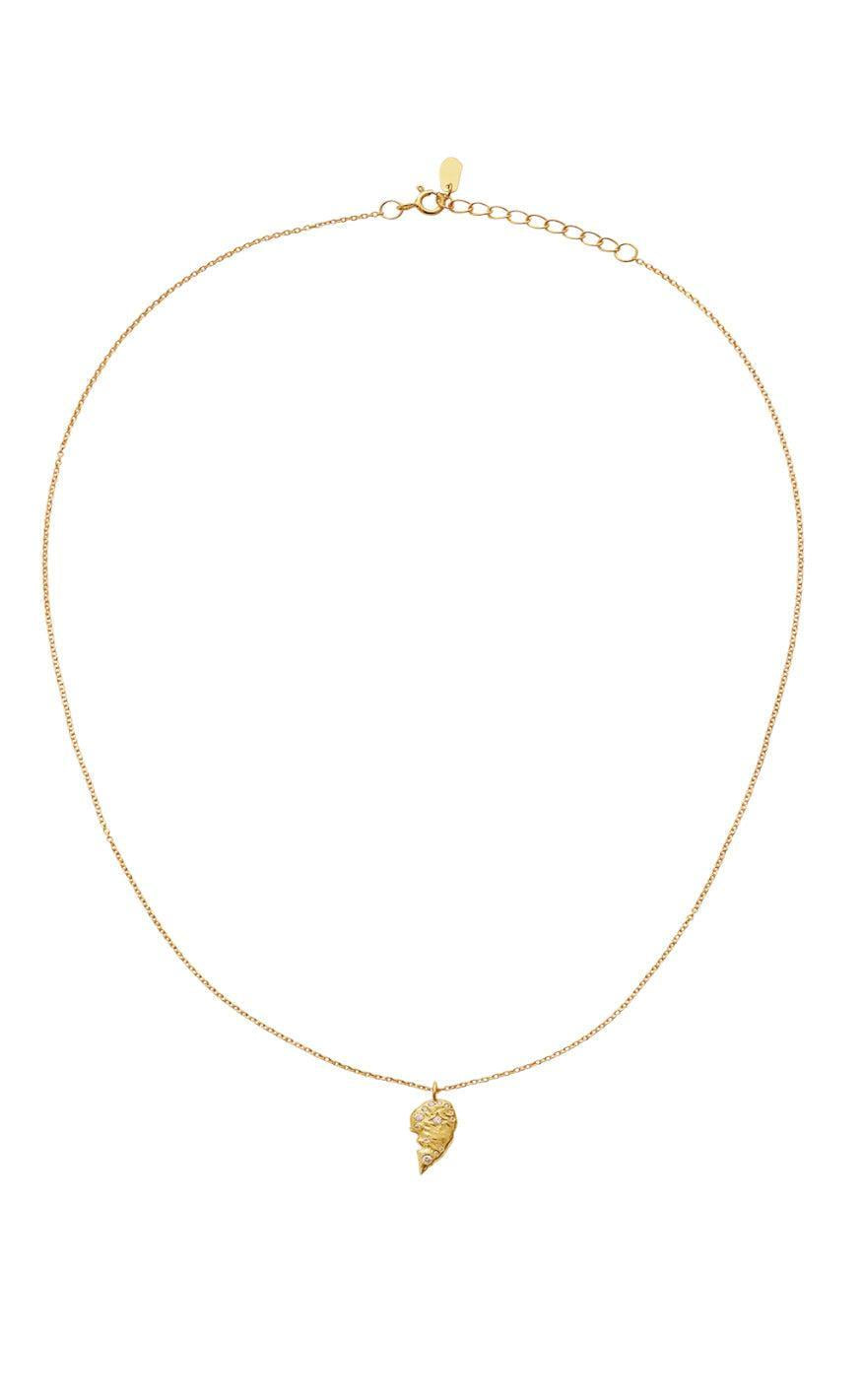 Maanesten Halskæde - Keeper - Gold Colour