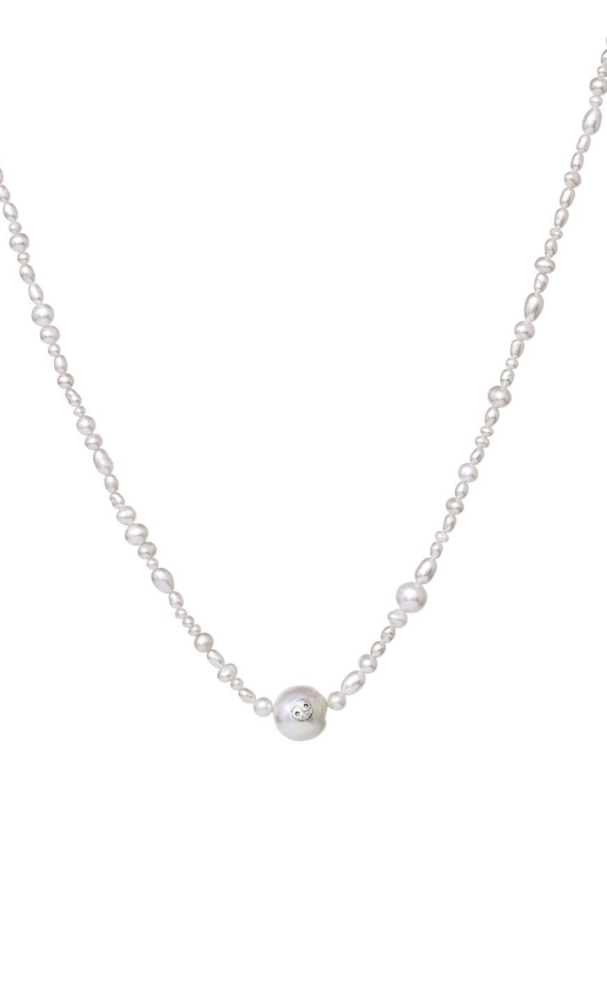 Maanesten Halskæde - Maggie - Silver Colour