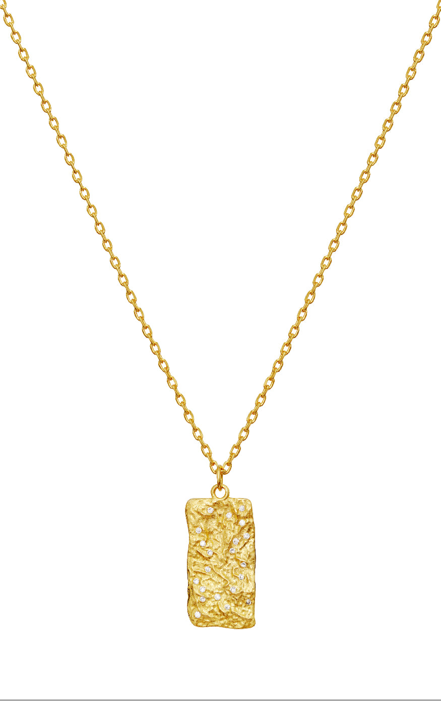 Maanesten Halskæde - Notabene - Gold Colour