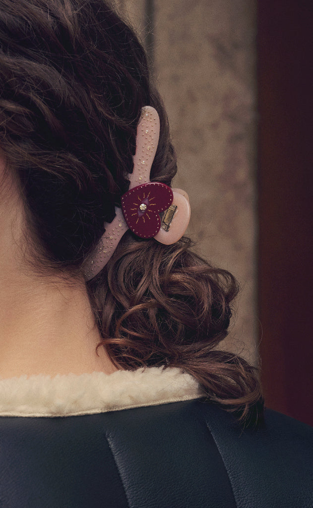 Maanesten Hårklemme - Dealla - Blush