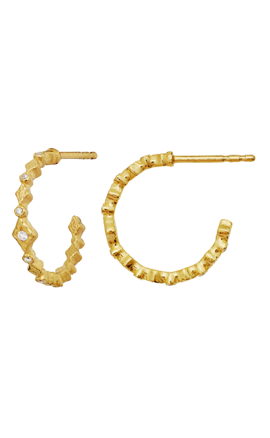 Maanesten Øreringe - Arlette - Gold Colour