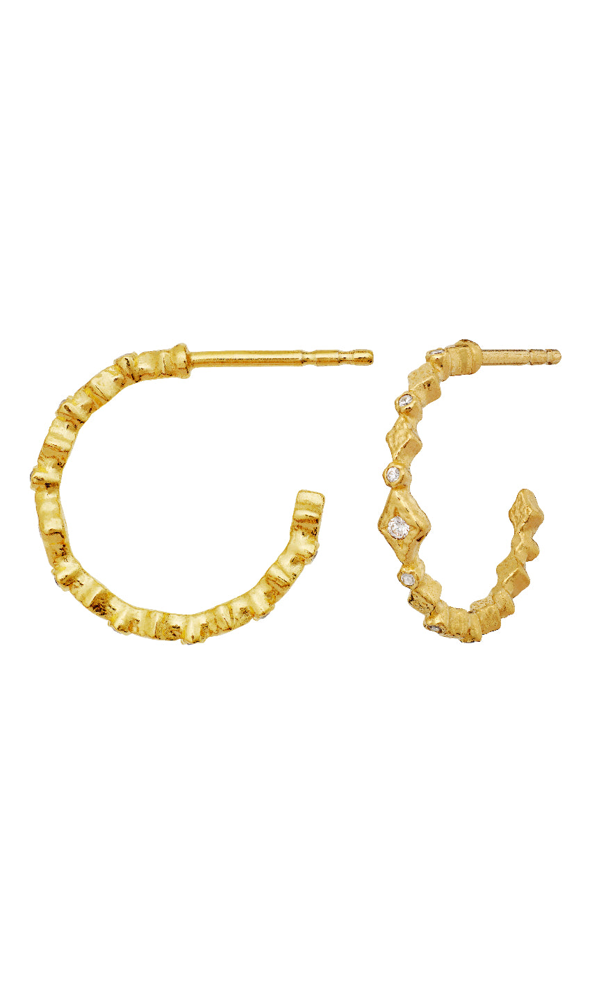 Maanesten Øreringe - Arlette - Gold Colour