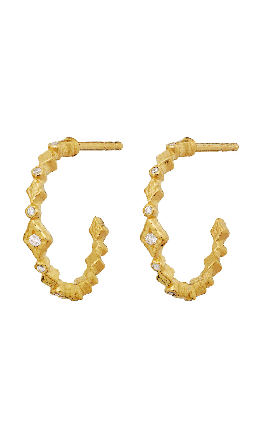 Maanesten Øreringe - Arlette - Gold Colour