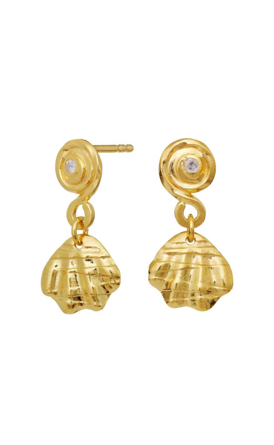 Maanesten Øreringe - Conca - Gold Colour