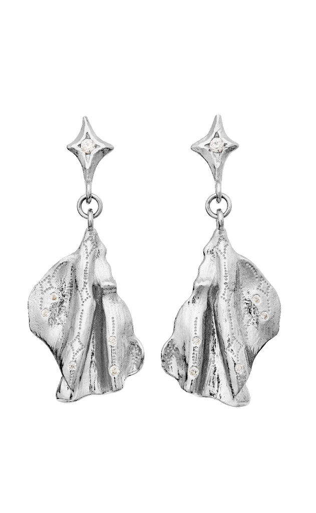 Maanesten Øreringe - Gerda - Silver Colour