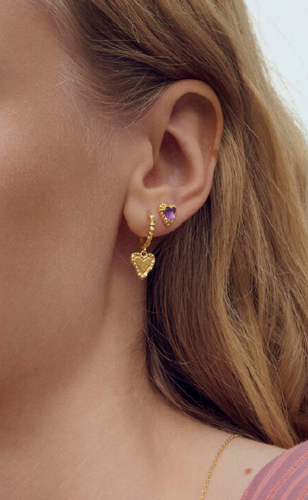 Maanesten Øreringe - Rosalinde - Gold Colour