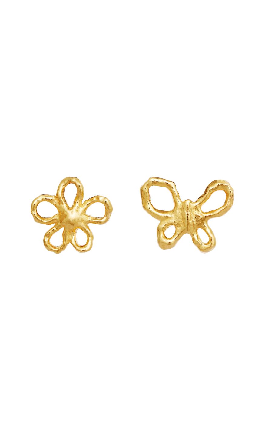 Maanesten Øreringe - Paula - Gold Colour