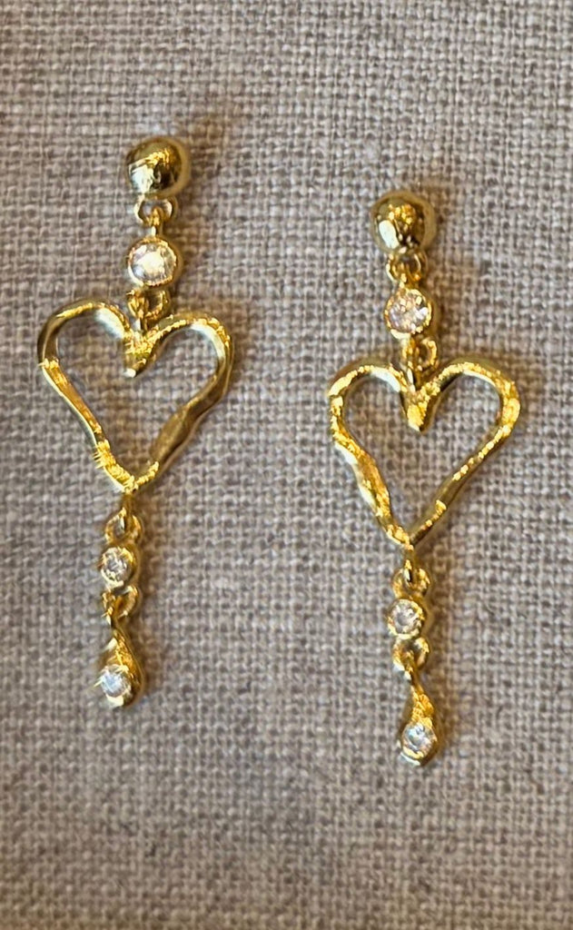 Maanesten Øreringe - Sabi Twinkle - Gold Colour