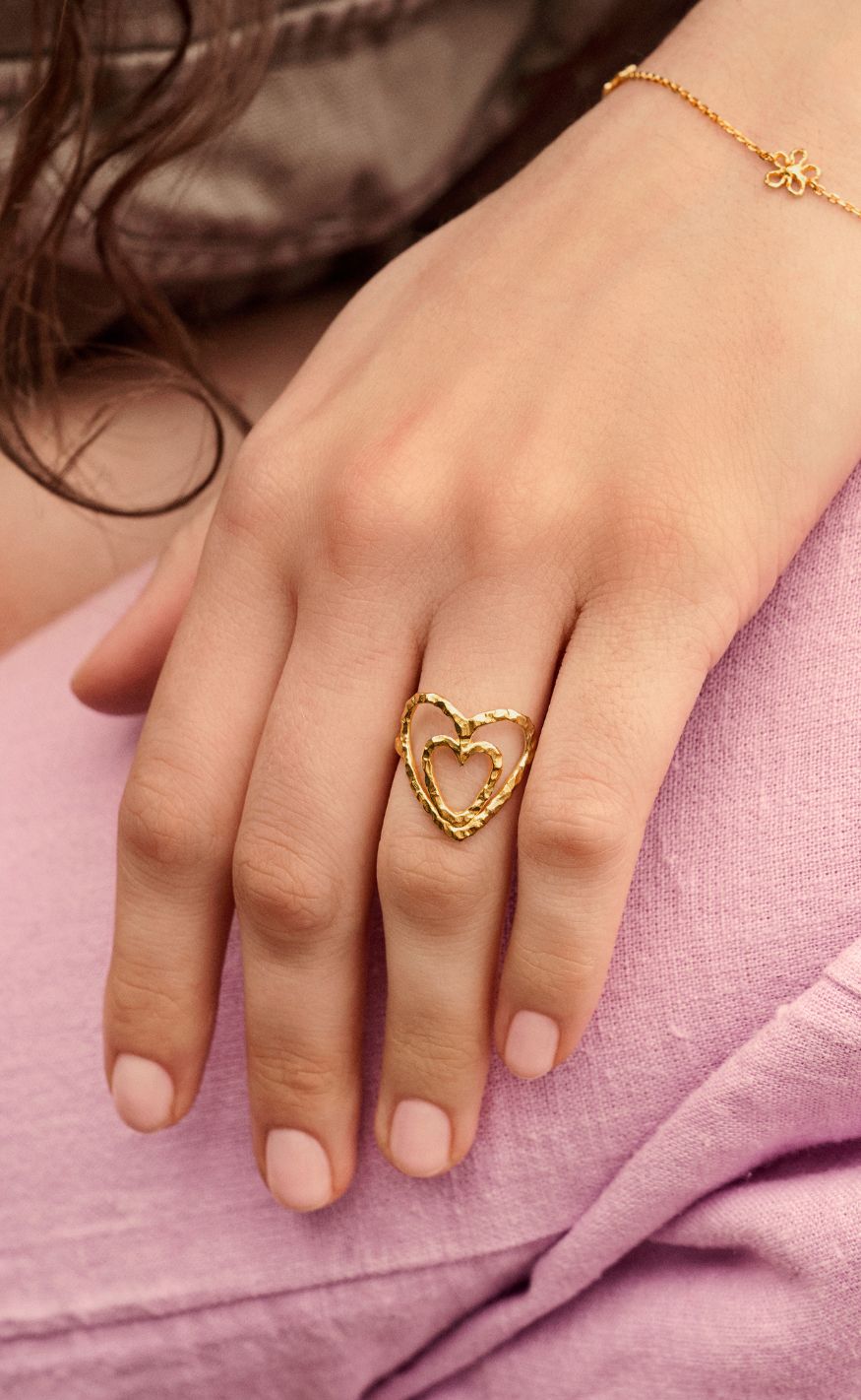 Maanesten Ring - Felicity - Gold Colour