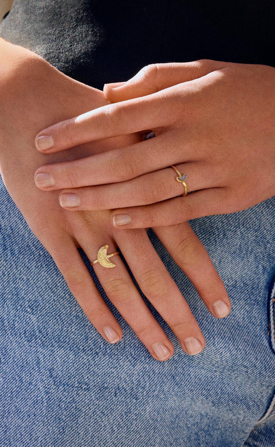 Maanesten Ring - Jacinta - Gold Colour