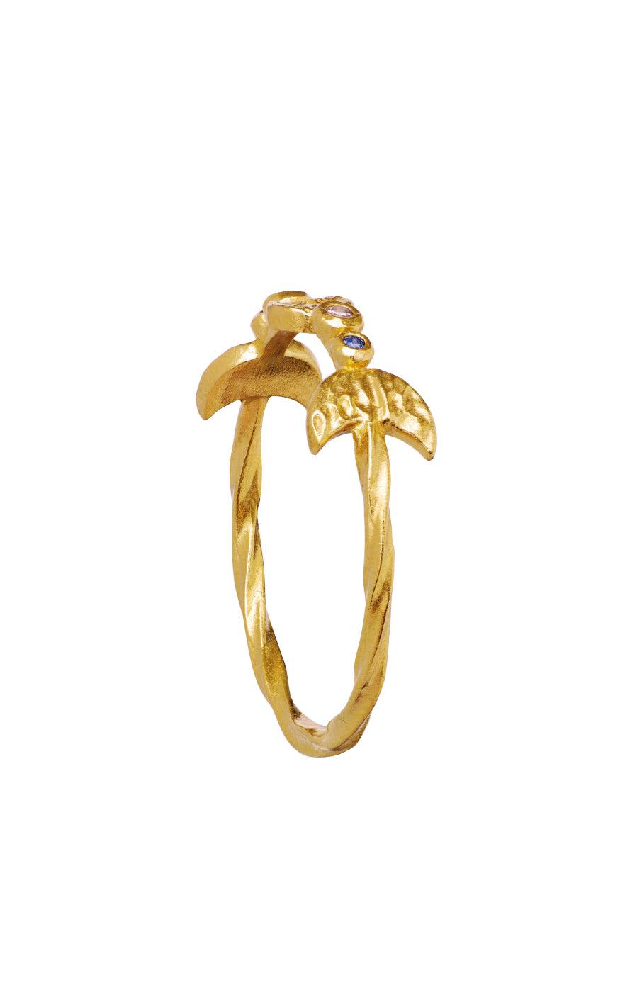 Maanesten Ring - Lucilia - Gold Colour
