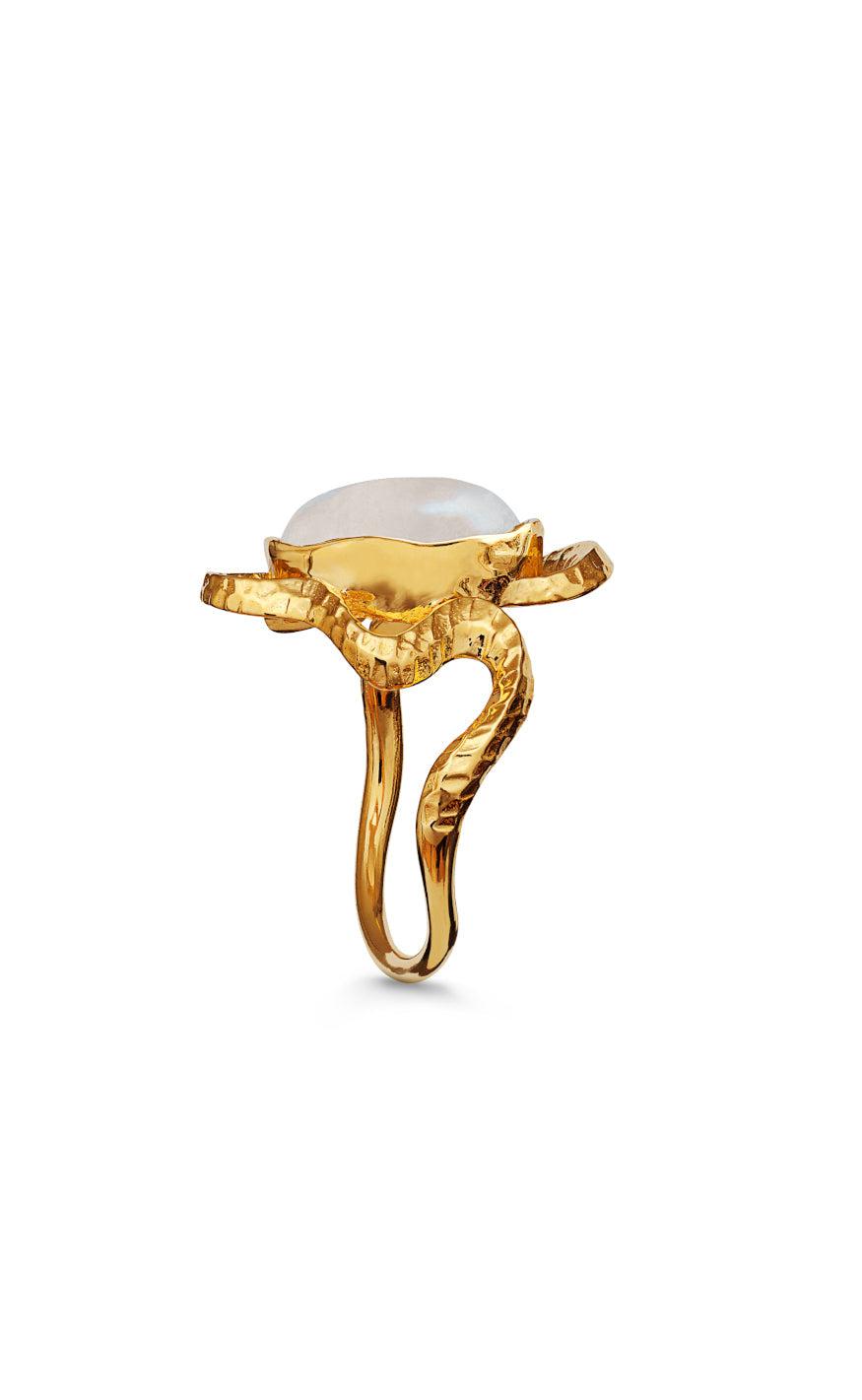 Maanesten Ring - Siren - Gold Colour