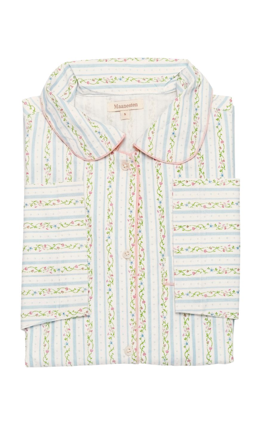 Maanesten Skjorte - Moe - Summer Stripe Blue