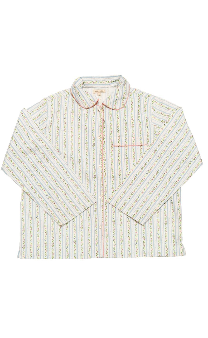 Maanesten Skjorte - Moe - Summer Stripe Blue