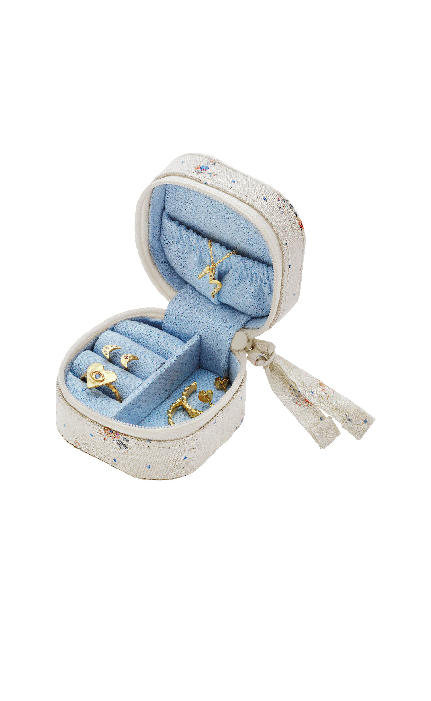 Maanesten Smykkeskrin - Alice - Sky Blue