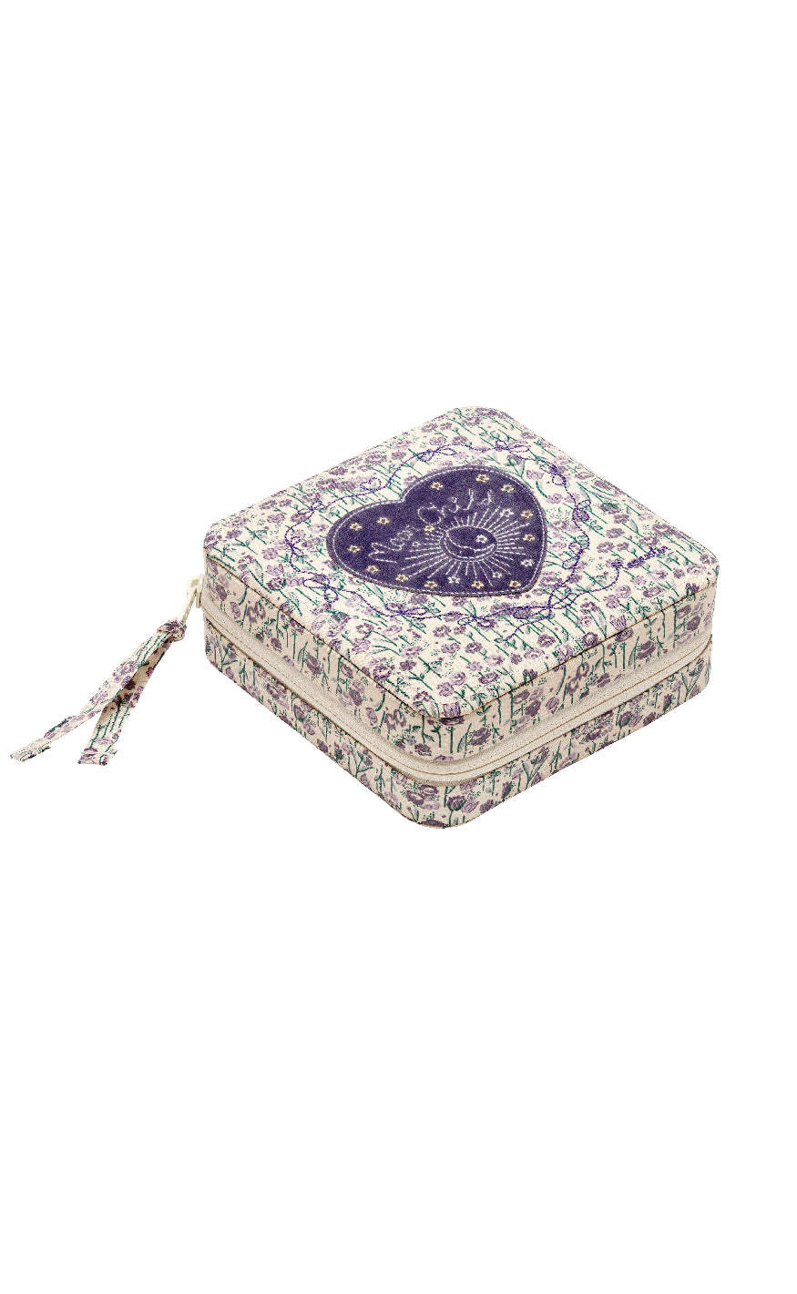 Maanesten Smykkeskrin - Amelia - Purple Heart