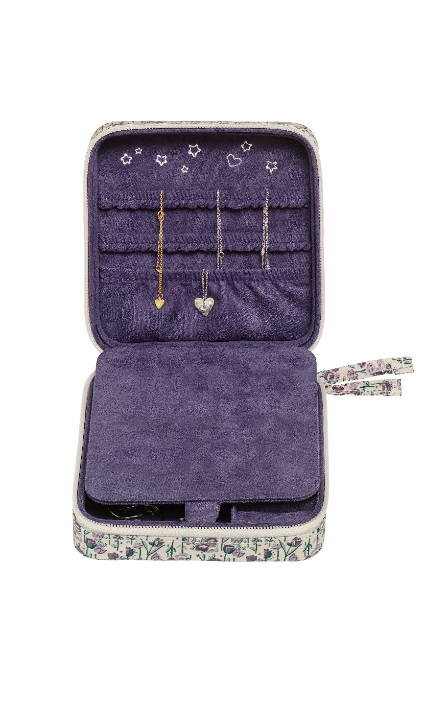 Maanesten Smykkeskrin - Amelia - Purple Heart