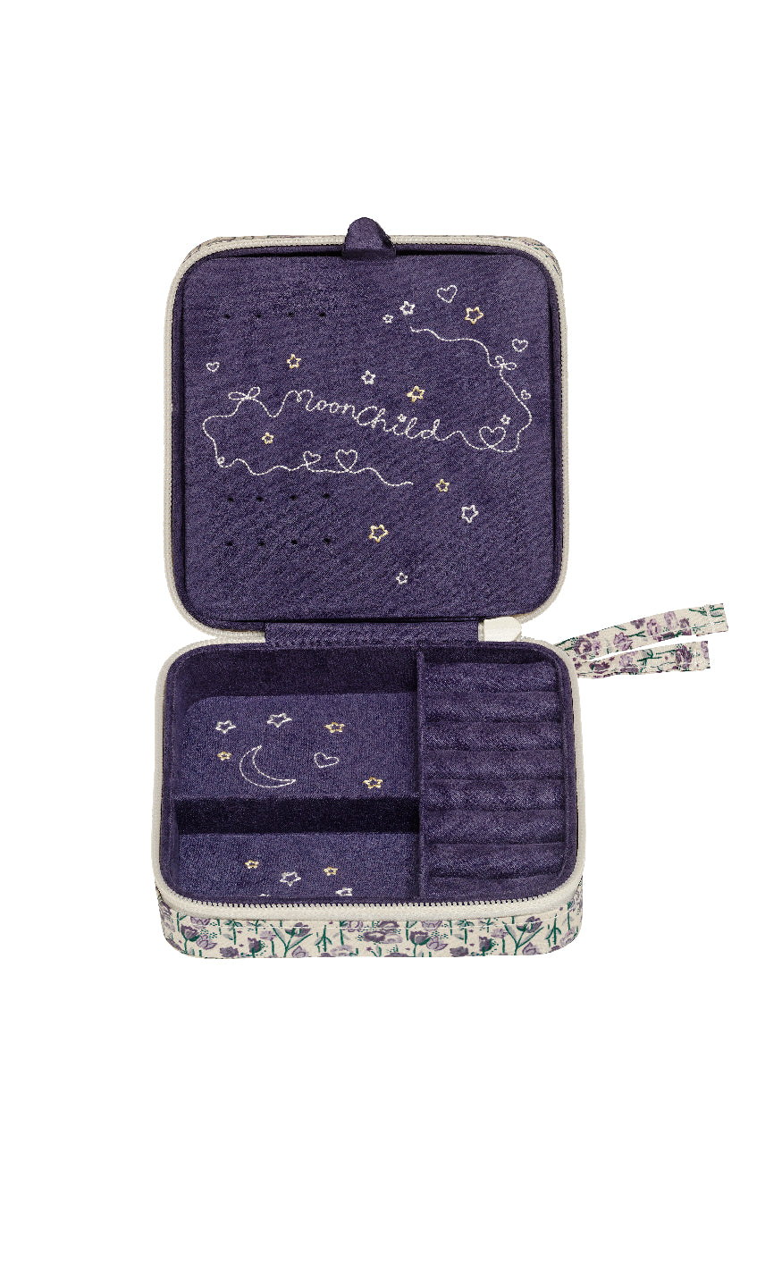 Maanesten Smykkeskrin - Amelia - Purple Heart