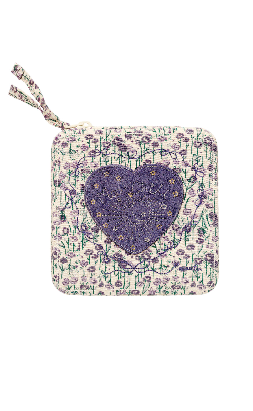 Maanesten Smykkeskrin - Amelia - Purple Heart
