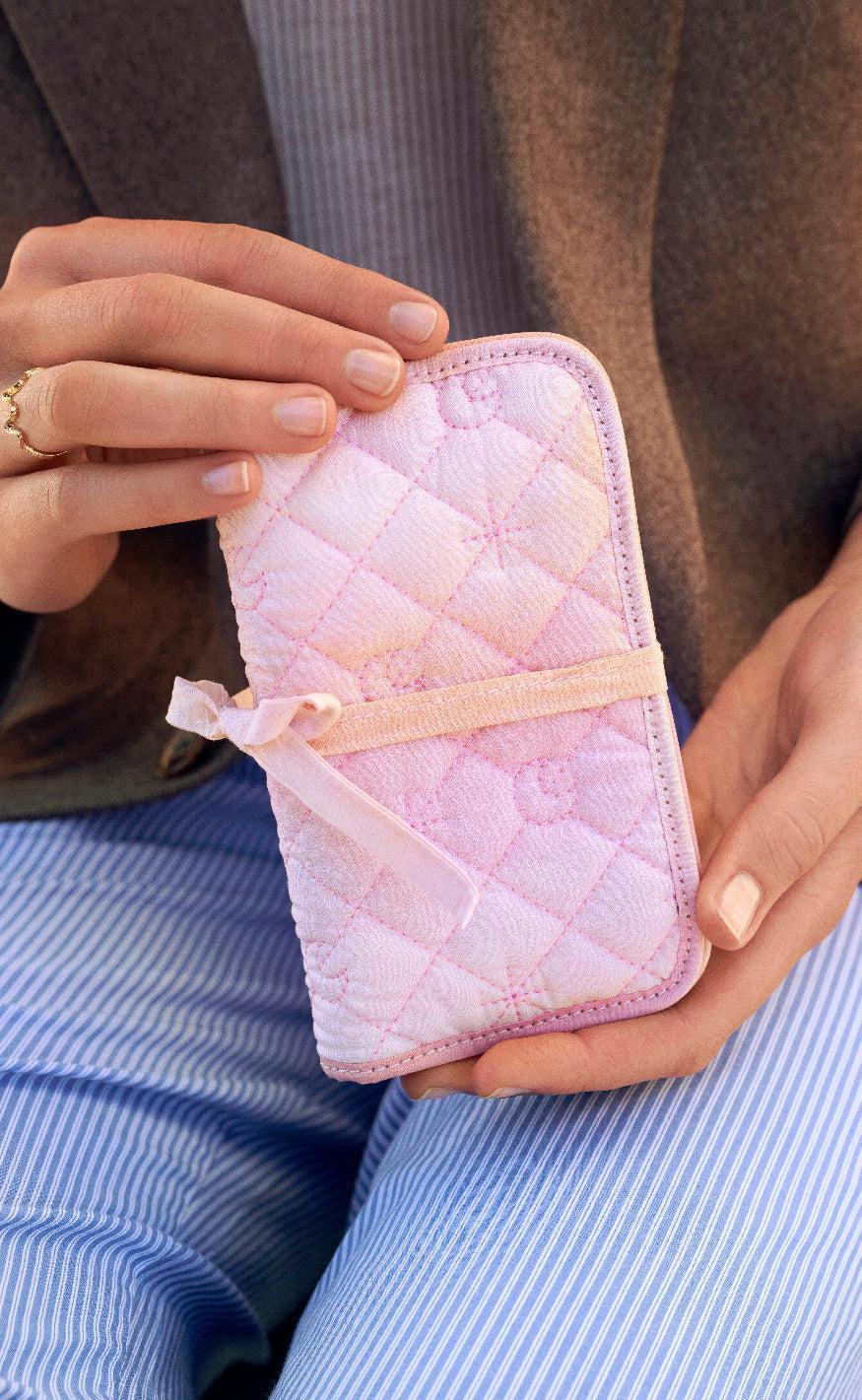 Maanesten Taske - Jewelry Clutch - Moon & Stars Rose