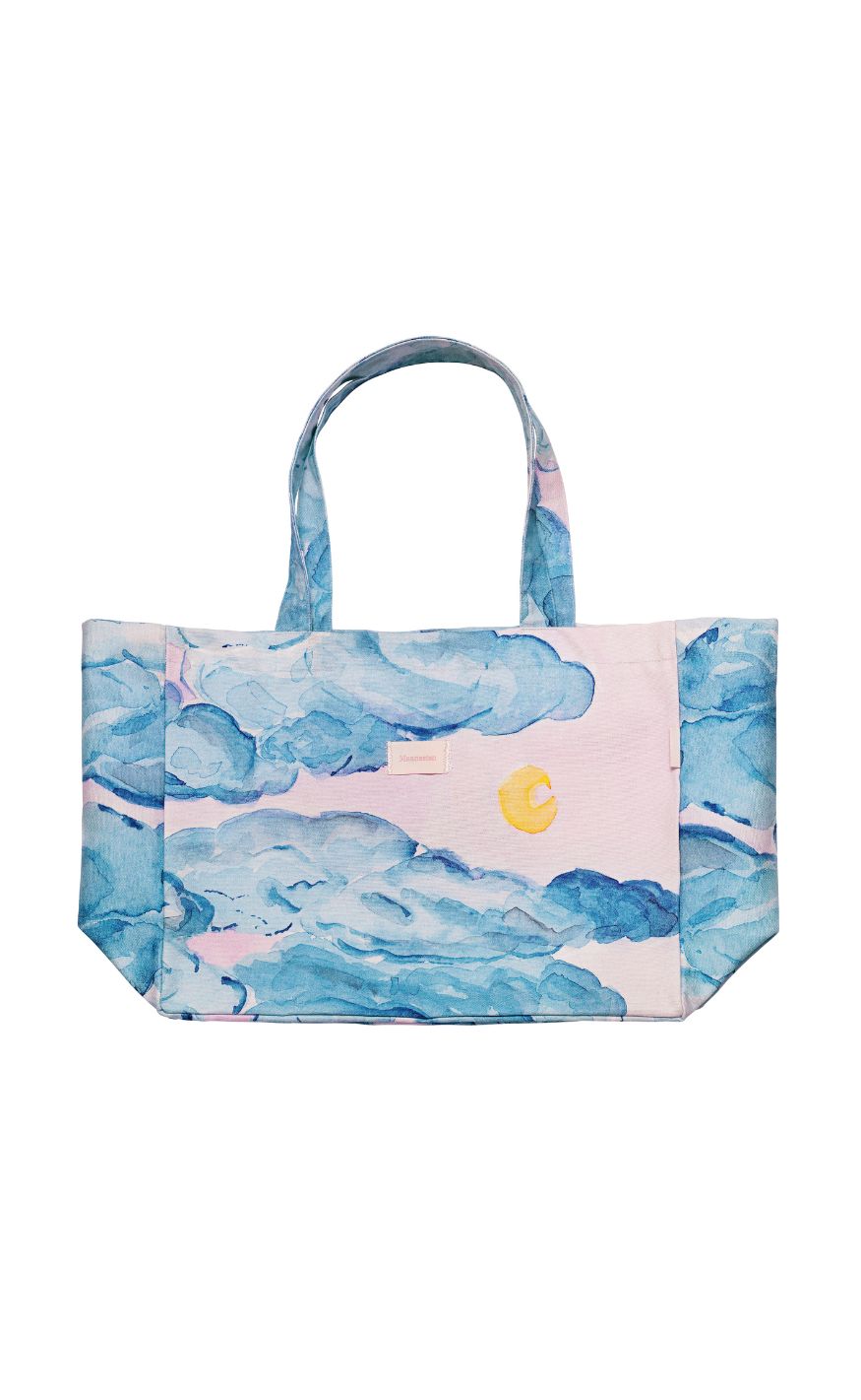 Maanesten Totebag - Big Canvas - Moonshine Rose