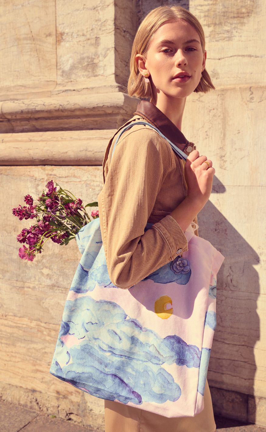 Maanesten Totebag - Canvas - Moonshine Roses