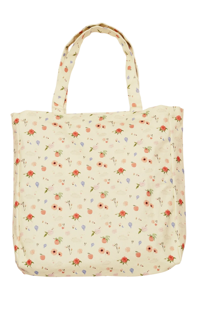 Maanesten Totebag - Canvas - Roses and Shells