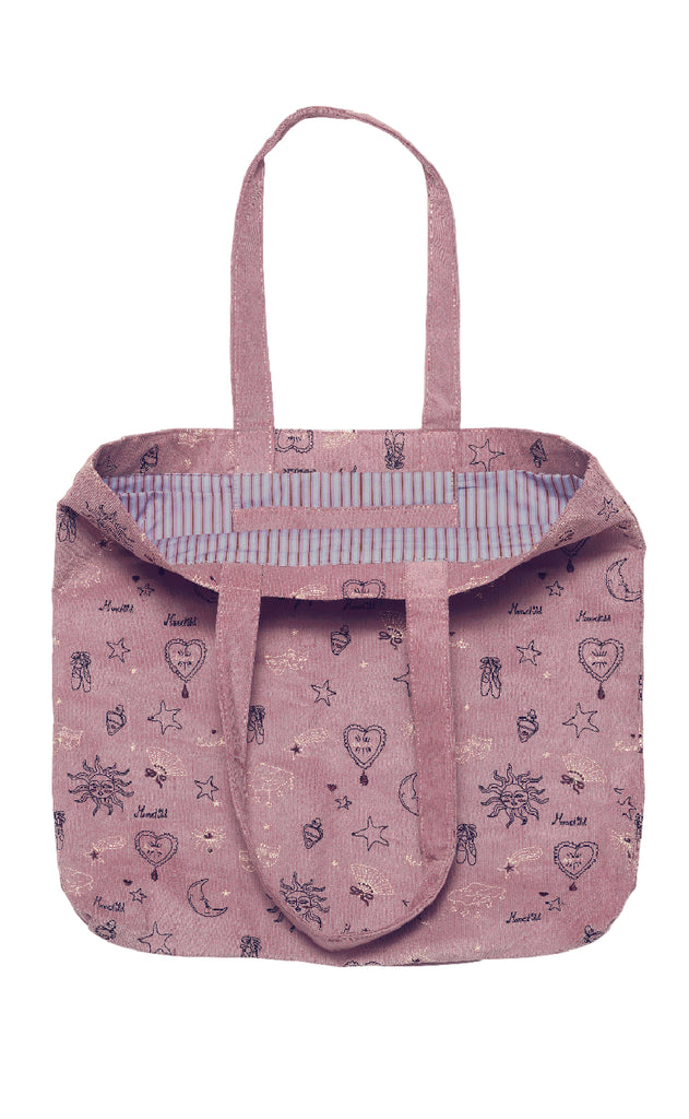Maanesten Totebag - Corduroy - Purple Theatre Magic