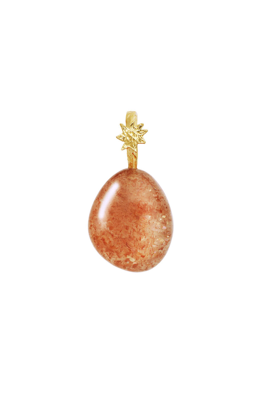 Maanesten Vedhæng - Fire - Sunstone