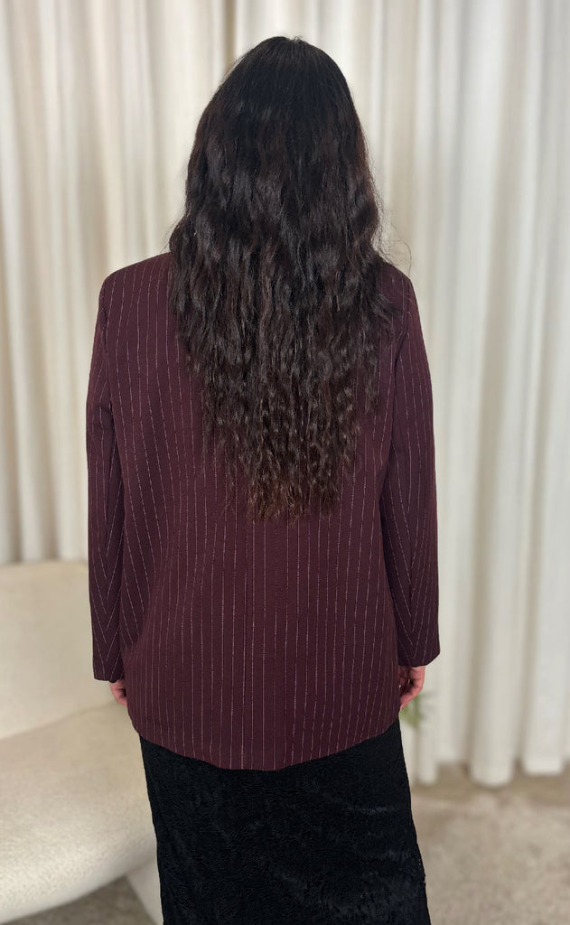 Marta Du Chateau Blazer - Damiana - Bordeaux