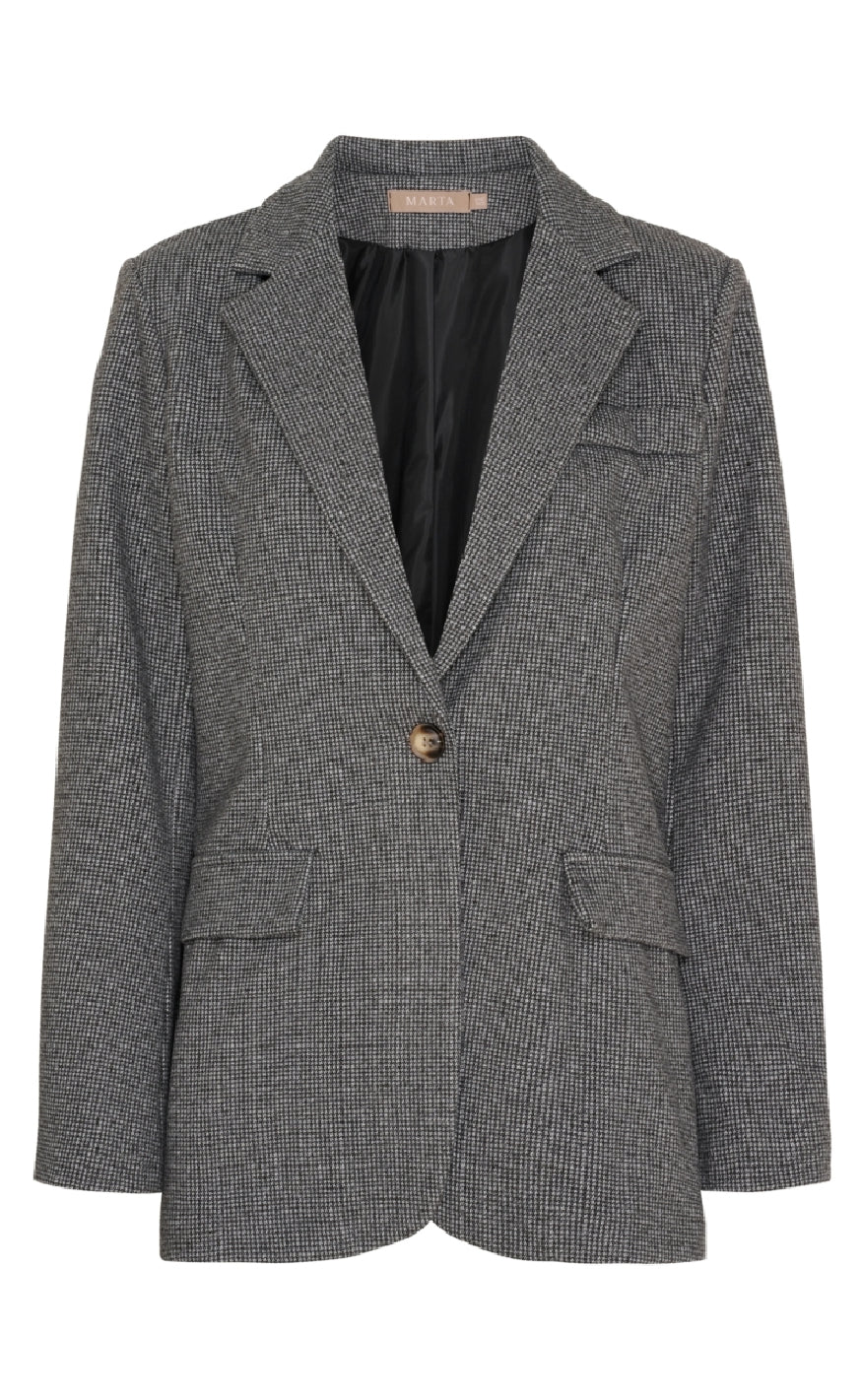 Marta Du Chateau Blazer - Fenix - Grey