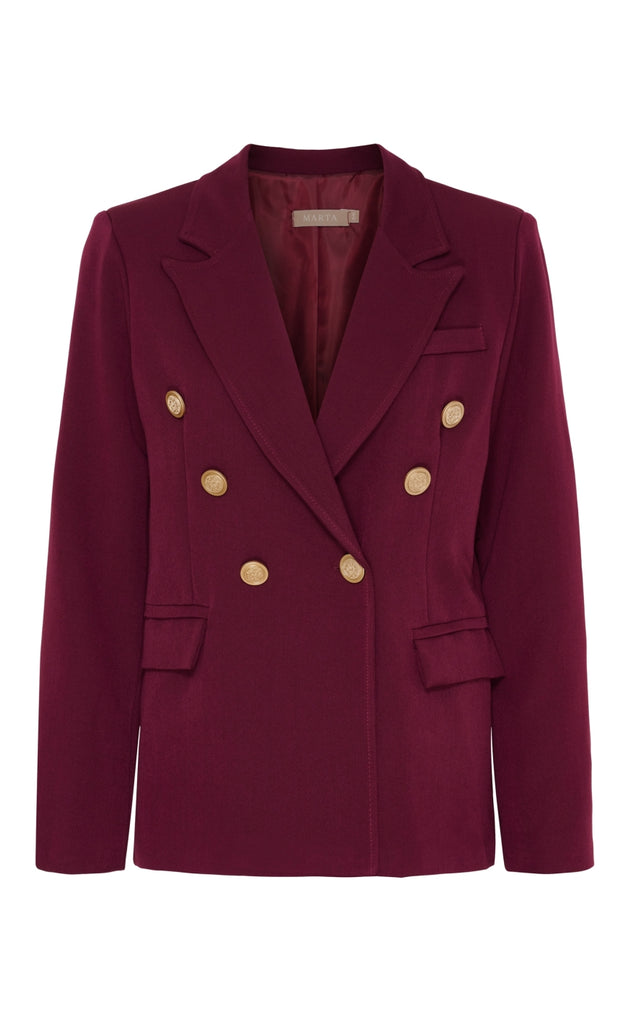 Marta Du Chateau Blazer - Topaz - Bordeaux