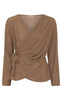 Marta Du Chateau Bluse - 1612 Andi - Camello