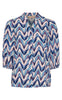 Marta Du Chateau Bluse - 2648B - Blue Scuro