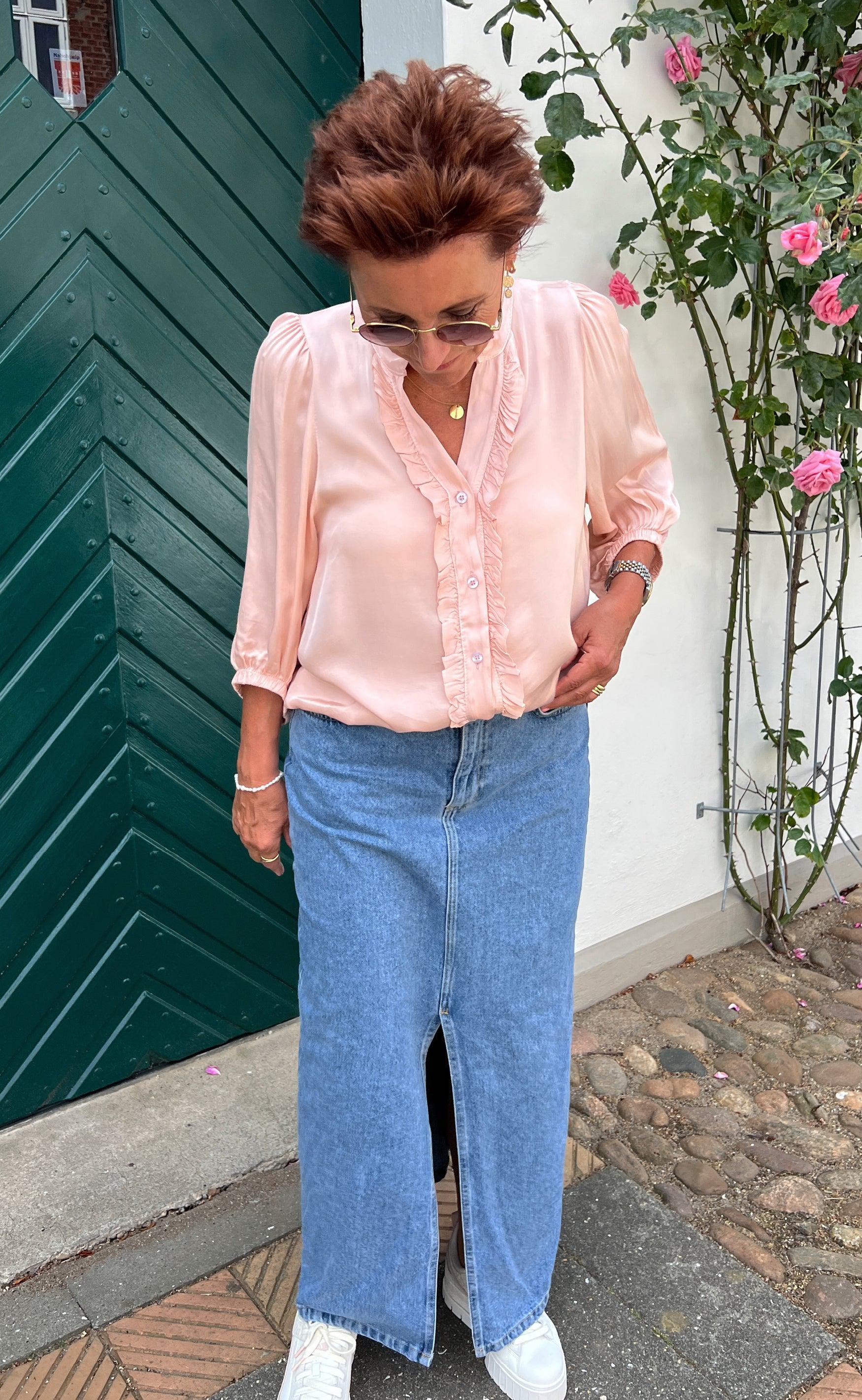 Marta Du Chateau Bluse - 3103B - Rosa Antique