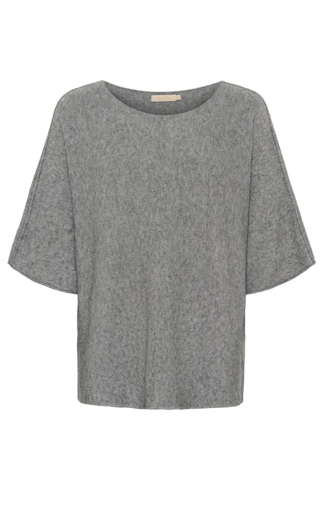 Marta Du Chateau Bluse - 5003 Sia - Medium Grey