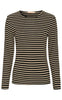 Marta Du Chateau Bluse - 5356 Signe - Black/Gold