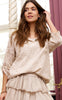 Marta Du Chateau Bluse - 55656 Romana - Beige Cold Wash